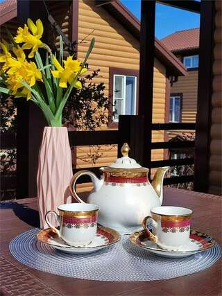 Гостиница Тихая полянка Даховская Дом с 4 спальнями-12